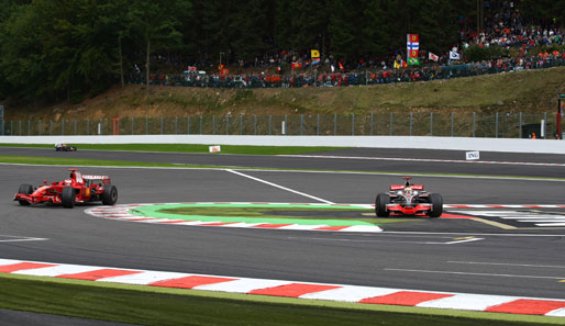 Belgien-GP: Hat Hamilton in Spa gegen Räikkönen abgekürzt? Massa siegt am grünen Tisch, Hamilton ist Dritter. WM-Stand: Hamilton - Massa 76:74