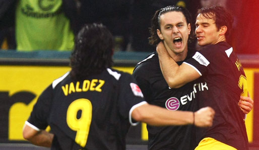 Borussia Dortmund - Eintracht Frankfurt 4:0 - Neven Subotic bejubelt sein erstes Tor