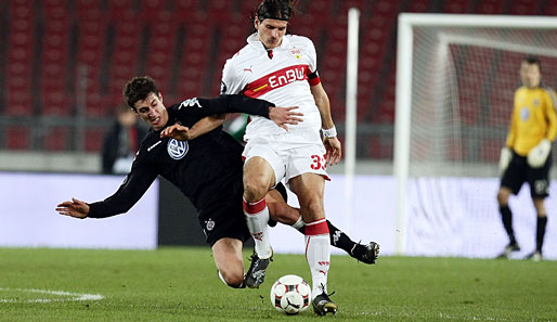 Bei der Partie des VfB Stuttgart gegen Partizan Belgrad stand Mario Gomez im Fokus