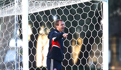 ... Trainer Jürgen Klinsmann will sein Team bis zum 13. Januar optimal auf die Rückrunde vorbereiten