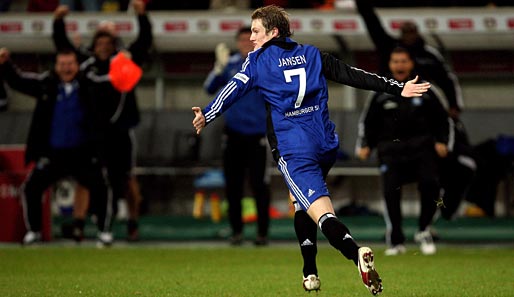 Doch Jansen machte seinen zweiten Treffer in diesem Spiel und sicherte dem HSV Sieg und Tabellenführung