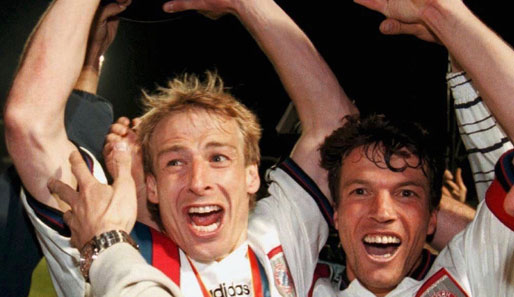 Jürgen Klinsmann und Lothar Matthäus feierten viele Erfolge zusammen...