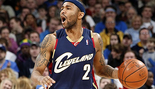 Ersatzmann Mo Williams (Cleveland Cavaliers, 17,6 Punkte) spielt eine starke Saison an der Seite von LeBron James