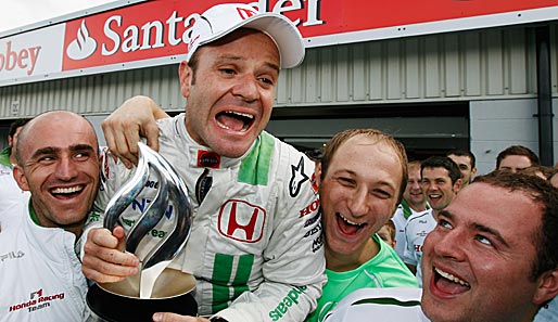 Platz 11: Rubens Barrichello (Brawn), 5 Mio (Gehalt: 4 Mio, Werbung: 1 Mio)