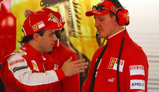 Dabei soll auch der gute Rat von Ferrari-Berater Michael Schumacher an Felipe Massa helfen