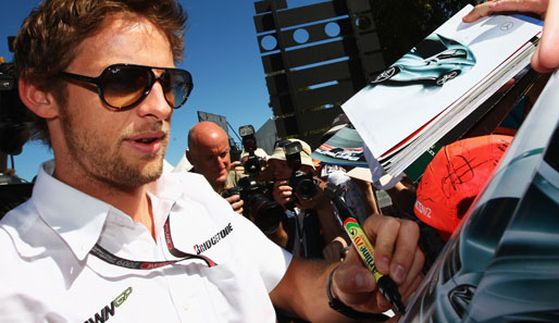 Plötzlich wieder im Rampenlicht: Jenson Button