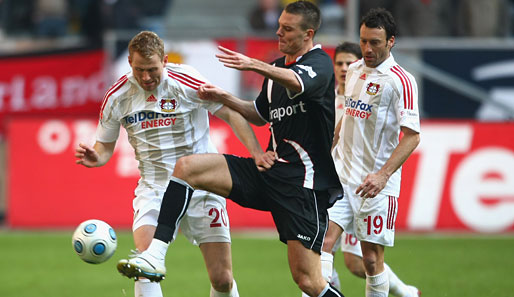 Leverkusen - Frankfurt 1:1: Alexander Meier sorgte in Leverkusen für die Führung der Eintracht