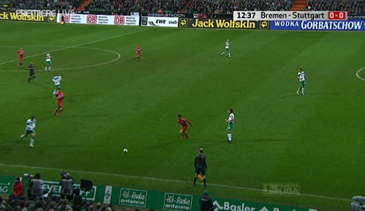 Fußball gespielt wurde in Bremen übrigens auch. Nicht immer allerdings in die richtige Richtung