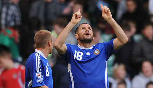 Traf für Finnland zum 0:2-Endstand: Shefki Kuqi