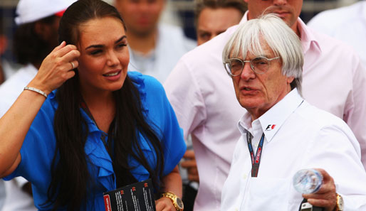 Willkommen zum Bahrain-GP! Diesmal mit an der Strecke: Tamara Ecclestone, die hübsche Tochter von Formel-1-Boss Bernie Ecclestone