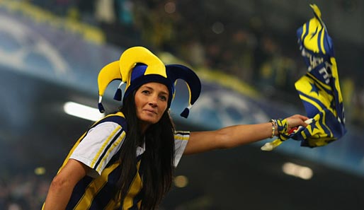 17. Platz: Fenerbahce Istanbul mit 7,3 Mio. Fans