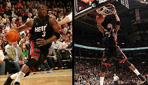 Top-Scorer - 1. Dwyane Wade (Miami Heat): durchschnittlich 30,2 Punkte pro Spiel
