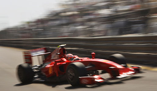 Ferrari machte es wesentlich besser. Felipe Massa und Kimi Räikkönen mischten im ersten Training ganz vorne mit