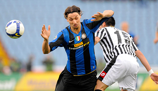 Im einem spannenden Finish gewann Zlatan Ibrahimovic (Inter) die Torjägerkanone in Italien. Dank zweier Treffer am letzten Spieltag hatte er 25 Tore auf dem Konto