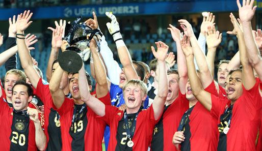 "Da ist das Ding!" Deutschland ist zum ersten Mal in der Geschichte U-21-Europameister
