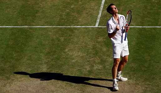 Auch Andy Murray steht im Halbfinale: Der Schotte bezwang Juan Carlos Ferrero in drei Sätzen