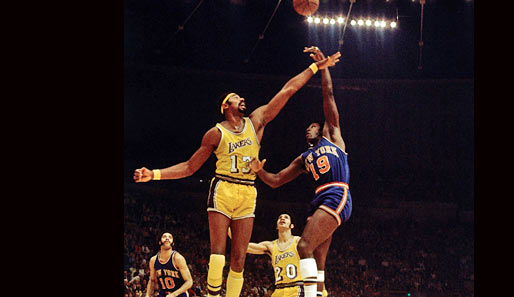 Willis Reed und die Knicks waren 1972 ohne Chance gegen Wilt Chamberlain. Der Center sicherte den Lakers den ersten Titel seit dem Umzug aus Minneapolis