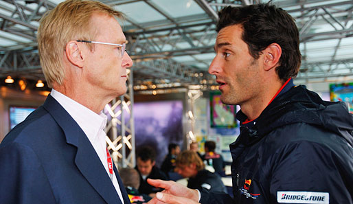 Wie gut es gelaufen ist, erzählte Webber gleich Ari Vatanen, dem vielleicht zukünftigen FIA-Präsidenten