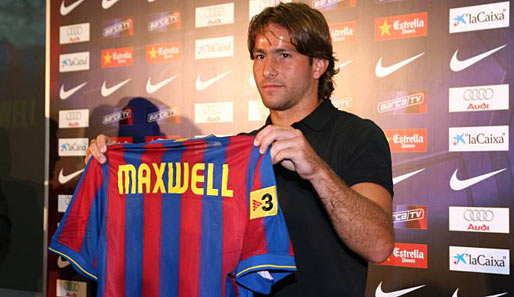 Barcelona und Inter, die Zweite. Die Katalanen angelten sich den Brasilianer Maxwell für 4,5 Millionen