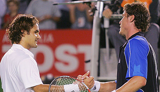 Safin besiegte Federer 2005 im Halbfinale in Australien in einer wahrhaft epischen Tennis-Schlacht