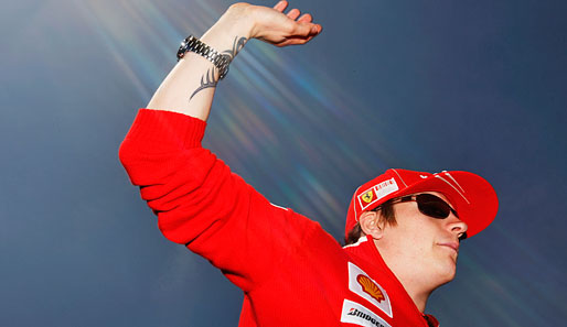 Platz 4: Kimi Räikkönen - 47 Rennen für Ferrari (seit 2007), 1 WM-Titel (2007), 9 Siege