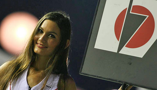 Die schönsten Gridgirls des Singapur-GP