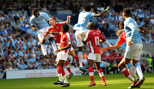 Eines der beiden Topspiele des 5. Spieltags der Premier League fand in Manchester zwischen City und dem FC Arsenal statt