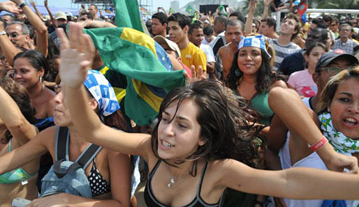 Als klar war, dass die Wahl auf Rio gefallen war, gab es in der brasilianischen Hauptstadt kein Halten mehr