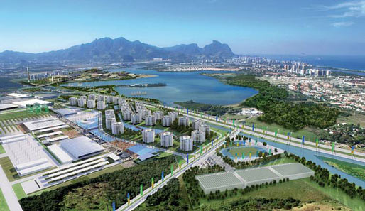Und so soll es in sieben Jahren in Rio de Janeiro aussehen: Hochmodern will sich das Land bei den Olympischen Spielen 2016 präsentieren