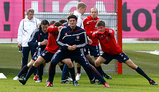 So sehen unzufriedene Bayern-Spieler nach Niederlagen beim Training aus