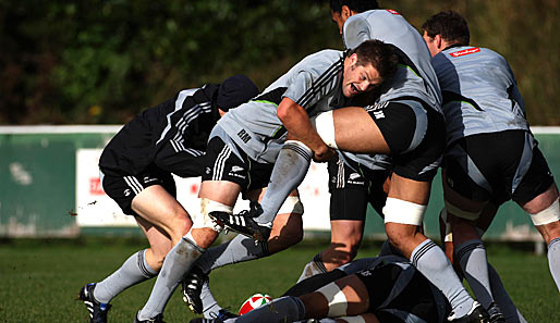 Bei den Neuseeländern kann man sehr gut sehen, dass Rugby ein Männersport ist