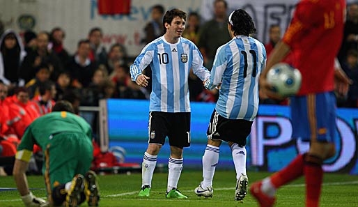Doch Messi schlug zurück und besorgte per Elfmeter den Ausgleich für Argentinien