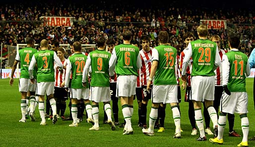 Athletic Bilbao - Werder Bremen 0:3: In Bilbao trat Werder Bremen bei Athletic an. Die baskischen Zuschauer erwarteten ein packendes Duell um den Gruppensieg