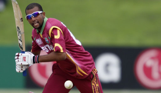 Cool und erfolgreich: Yannic Cariah führte das U-19-Cricket-Team der West Indies zum Sieg über die Altersgenossen aus Sri Lanka