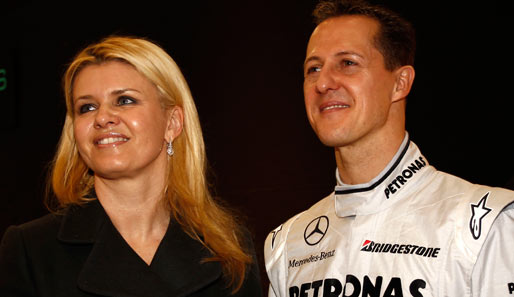 Michael Schumacher mit Frau Corinna