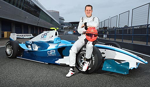 Schumi ist zurück: In Jerez steigt Michael Schumacher in einen GP2-Boliden