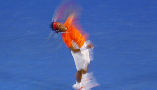 Auch für Philipp Kohlschreiber kam in der 3. Runde das Aus: Titelverteidiger Rafael Nadal war mit seinem Power-Tennis zu schnell und siegte 6:4, 6:2, 2:6, 7:5