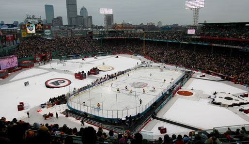Willkommen zum dritten Winter Classic der NHL - im Fenway Park zu Boston