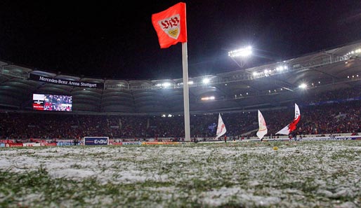 VfB Stuttgart - VfL Wolfsburg (Samstag, 18.30 Uhr): Wolkig, gefühlte Temperatur: -5° C, Schnee-Wahrscheinlichkeit: 20 Prozent, Niederschlagsmenge: < 1 cm