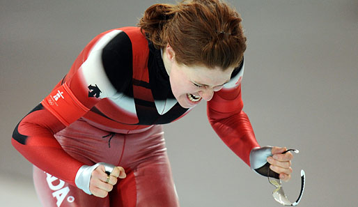 Dritte wurde die 37-jährige Kanadierin Clara Hughes. Daniela Anschütz-Thoms blieb mal wieder nur der enttäuschende vierte Platz