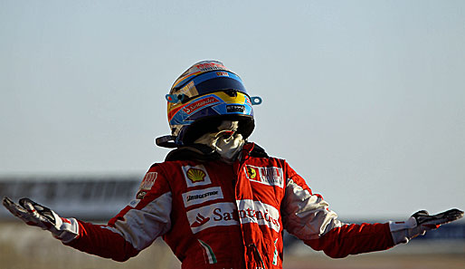 "Auf die Spitze des Podiums zurückzukehren, ist immer etwas Besonderes, aber mit Ferrari ist es noch spezieller", so der Spanier