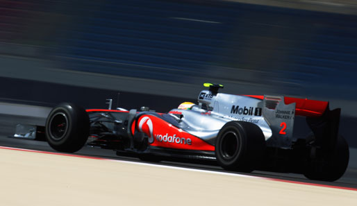 Lewis Hamilton belegte am Ende den zweiten Platz