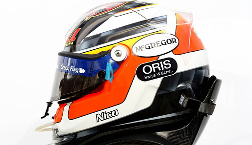 Das ist der Helm von Nico Hülkenberg (Williams)