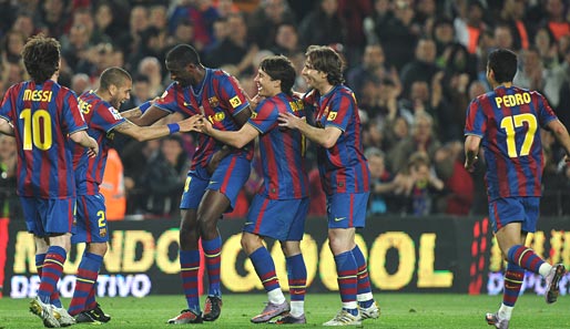 Platz 4: FC Barcelona.
