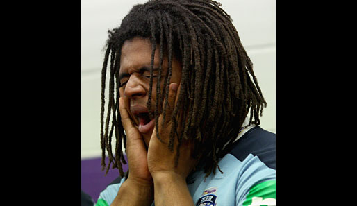 So eine Photosession kann schon einmal ermüdend sein: Der australische Rugbyspieler Jamal Idris kann jedenfalls nicht mehr aufhören zu gähnen