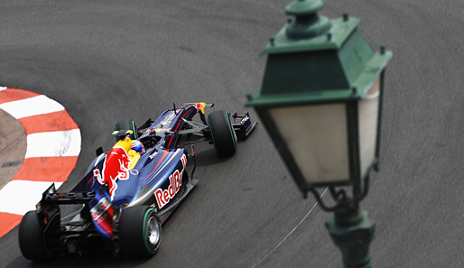 Mark Webber war in den Gassen von Monte Carlo am schnellsten unterwegs. Er sicherte sich seine zweite Pole in Folge