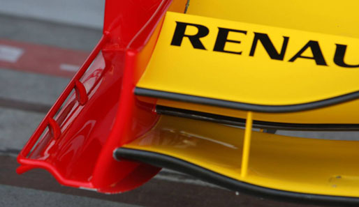 Auch Renault hat seinen Frontflügel weiterentwickelt. Hier die Version der letzten Rennen