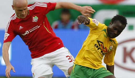 Aus der russischen 2. Liga kommt Haruna Babangida zum FSV Mainz 05. Der nigerianische Stürmer spielte in der Jugend für Ajax und Barca