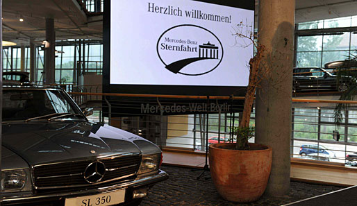 Anlässlich des DFB-Pokalfinals 2010 lud DFB-Generalsponsor Mercedes-Benz zur Sternfahrt