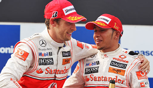 Formel 1: Der Sieg in der Türkei ging an Lewis Hamilton. Er rang seinen Teamkollegen Jenson Button auf faire Weise nieder